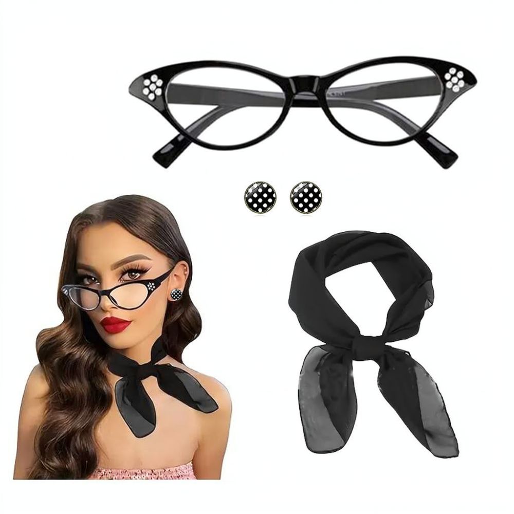 Women'S Accessories In The 1950S - طقم إكسسوارات بتصميم كلاسيكي من خمسينيات