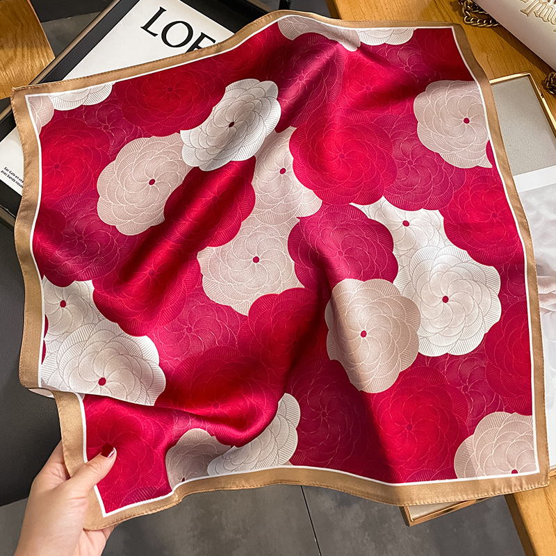 موضة 100% الحرير الخالص الحقيق - مراجعة Silk Scarf Square وسعره